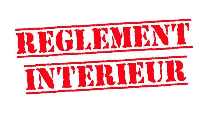 Règlement d'ordre intérieur des infrastructures sportives