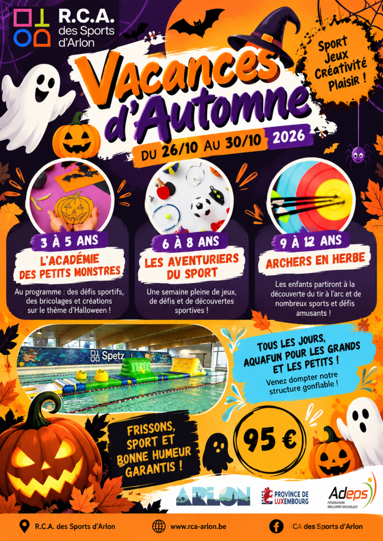 Stage Vacances d'Automne