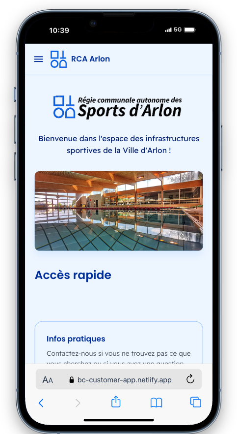 Application mobile