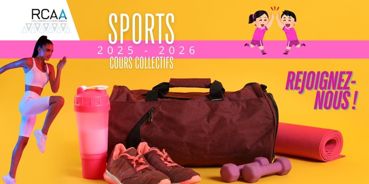 INSCRIPTIONS PERIODE 2 - Cours collectifs de sports