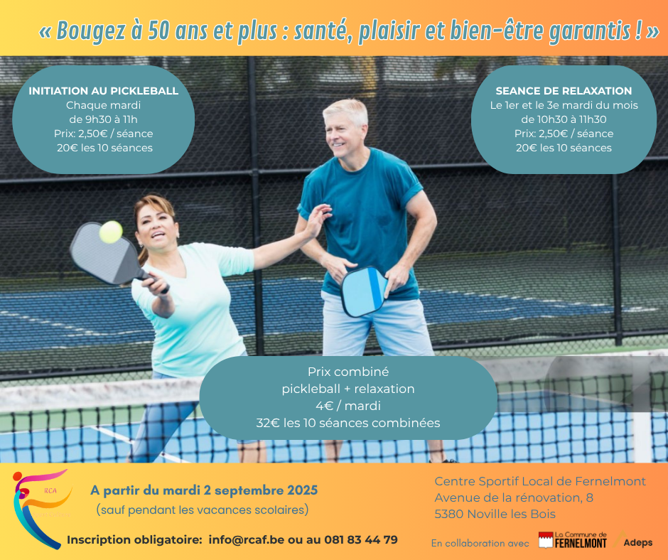 Programme séniors automne 2025